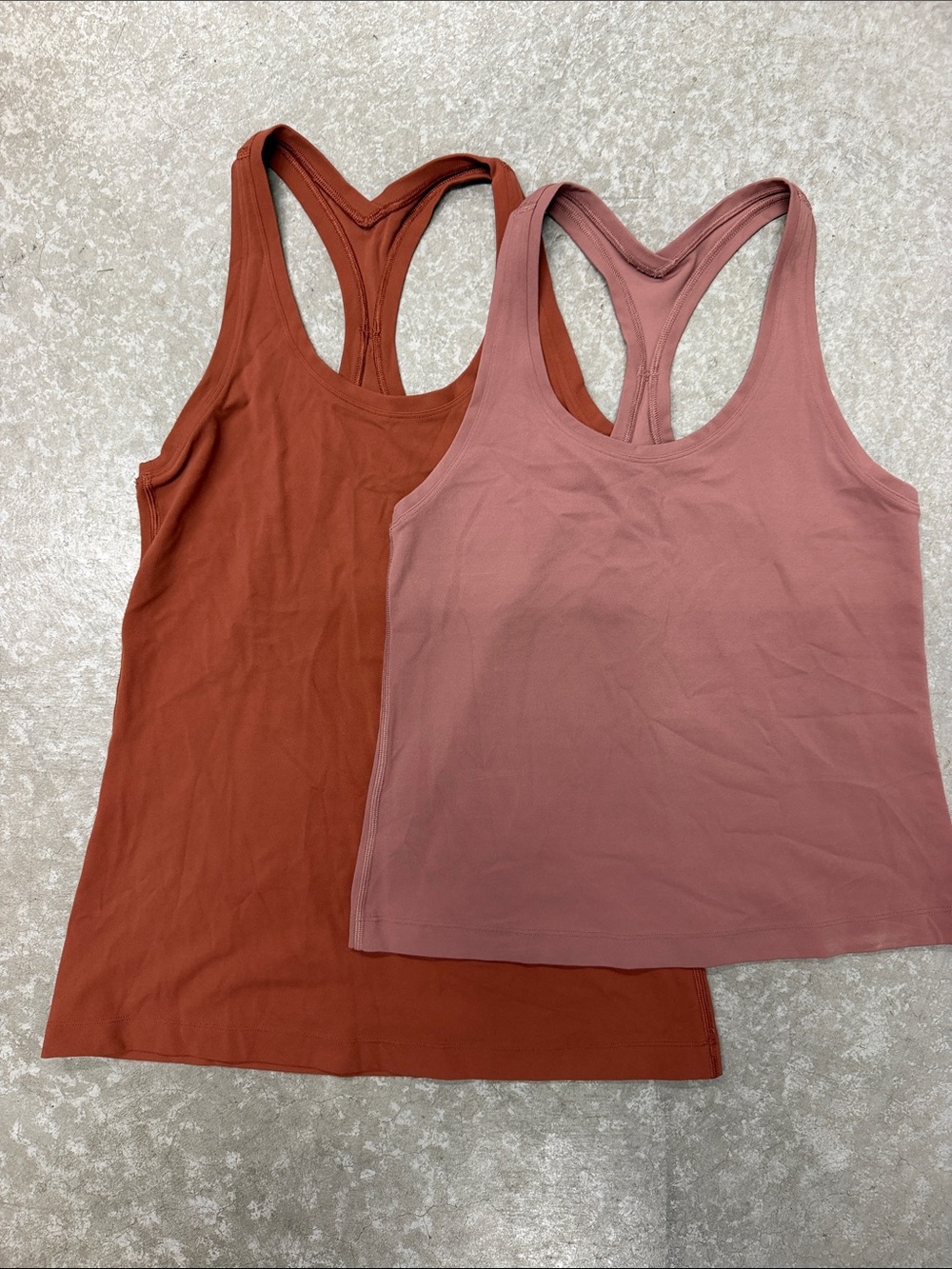lululemon athletica Racerback Tank Duo - Rosewood & Clay 8